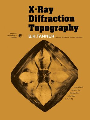 cover image of X-Ray Diffraction Topography
